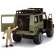 Masina Dickie Toys Playlife Ranger Set cu masina Mercedes-Benz AMG 500 4x4 figurina si accesorii