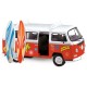 Masina Dickie Toys Volkswagen Surfer Van cu accesorii