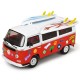 Masina Dickie Toys Volkswagen Surfer Van cu accesorii