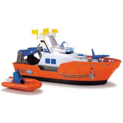 Barca de salvare Dickie Toys Harbour Rescue DT-37 cu accesorii