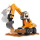 Excavator Dickie Toys DT 433 cu accesorii