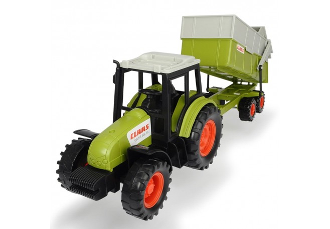 Tractor Dickie Toys Class Celtis 446 RX cu remorca