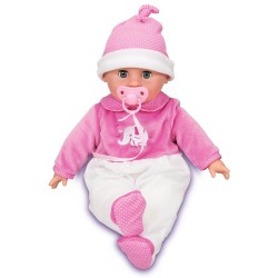 Papusa cu corp moale Simba Laura Bedtime 38 cm cu accesorii