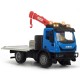 Camion Dickie Toys Playlife Iveco Recycling Container Set cu figurina si accesorii