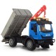 Camion Dickie Toys Playlife Iveco Recycling Container Set cu figurina si accesorii