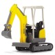 Excavator Dickie Toys Playlife Excavator Set cu figurina si accesorii