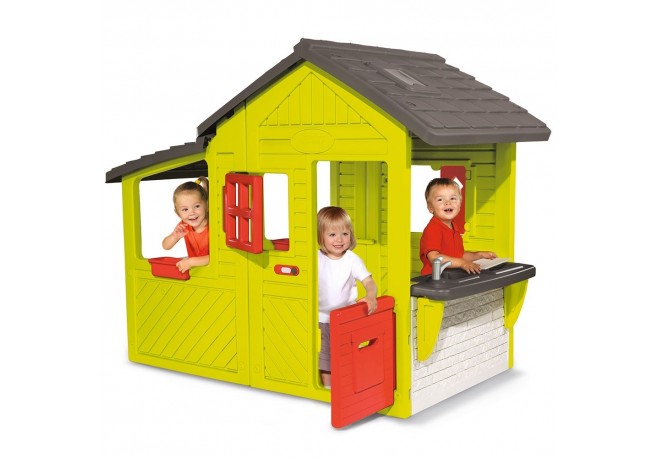 Casuta pentru copii Smoby Neo Floralie