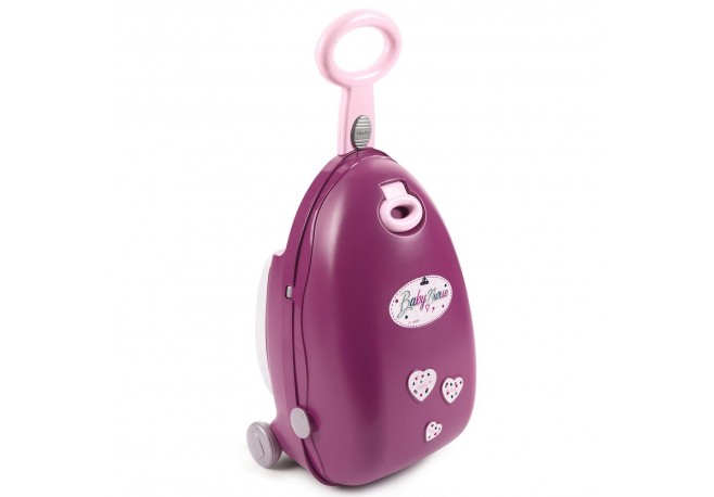 Valiza multifunctionala pentru papusi Smoby Baby Nurse 3 in 1