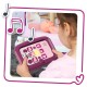 Set cadita si accesorii pentru papusi Smoby Baby Nurse Nursery mov