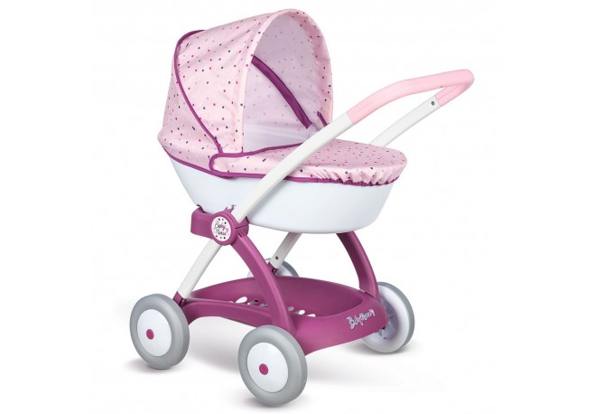 Carucior nou nascut pentru papusi Smoby Baby Nurse Chuli Pop
