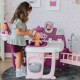Centru de ingrijire pentru papusi Smoby Baby Nurse Doll`s Play Center mov cu 23 accesorii