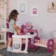 Centru de ingrijire pentru papusi Smoby Baby Nurse Doll`s Play Center mov cu 23 accesorii