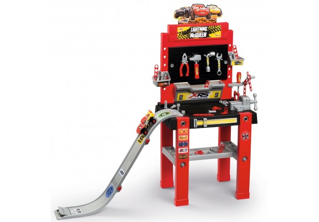 Atelier Smoby Cars XRS Bricolo Center cu accesorii