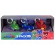 Set Dickie Toys 3 Masinute Eroi in Pijama cu 3 figurine