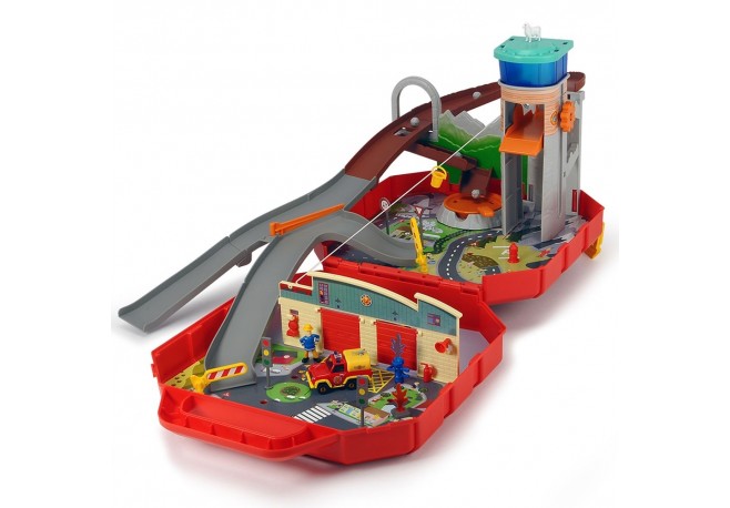 Pista de masini Dickie Toys Fireman Sam Ponty Pandy