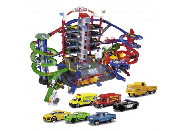 Pista de masini Majorette Super City Garage