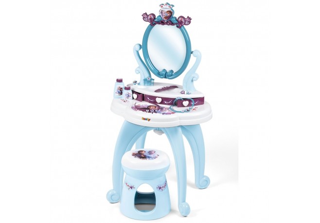 Jucarie Smoby Masuta de machiaj Frozen 2 2 in 1 cu accesorii