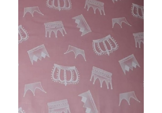 Lenjerie MyKids Crowns Pink 4+1 Piese 120x60