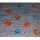 Lenjerie MyKids Mini Bufnite Gri 4+1 Piese 120x60