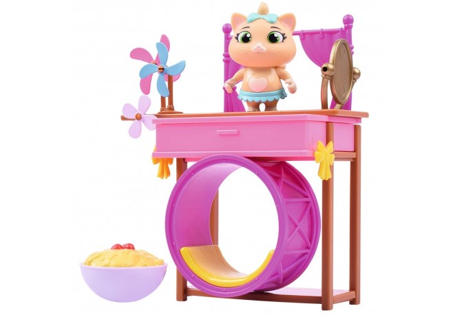 Set Smoby 44 Cats Figurina Pilou cu accesorii