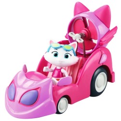 Motocicleta Smoby 44 Cats cu figurina Milady 77 cm