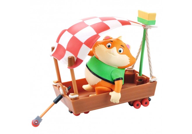 Masina Smoby 44 Cats cu figurina Meatball 77 cm