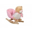 Balansoar plus pentru copii MONI Bear Roz WJ-635
