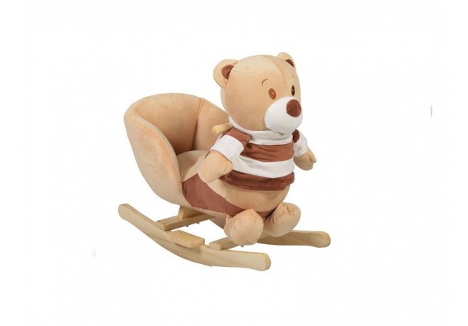 Balansoar plus pentru copii MONI Bear Khaki WJ-635