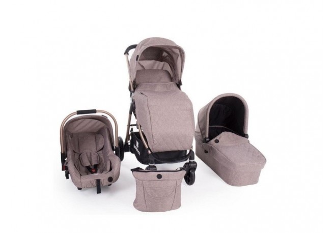 Carucior 3 in 1 Trinity Beige Melange