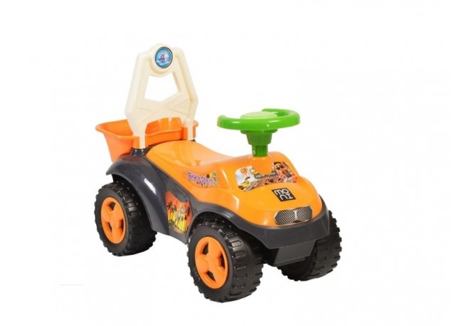 Masinuta de impins Sand Beach Car Orange 8206