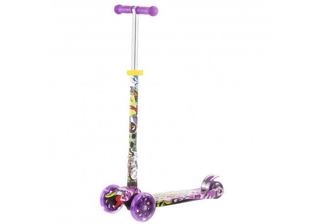 Trotineta Chipolino Croxer Evo purple grafitti