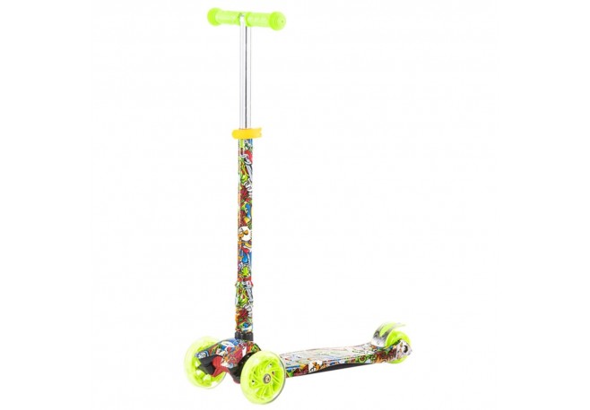 Trotineta Chipolino Croxer Evo green grafitti