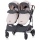 Carucior gemeni Chipolino Duo Smart beige graphite linen