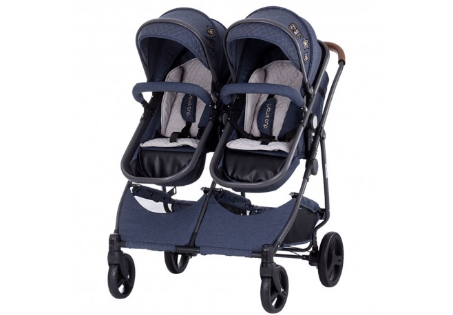 Carucior gemeni Chipolino Duo Smart denim