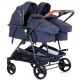 Carucior gemeni Chipolino Duo Smart denim