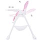 Scaun de masa Chipolino Bandi pink