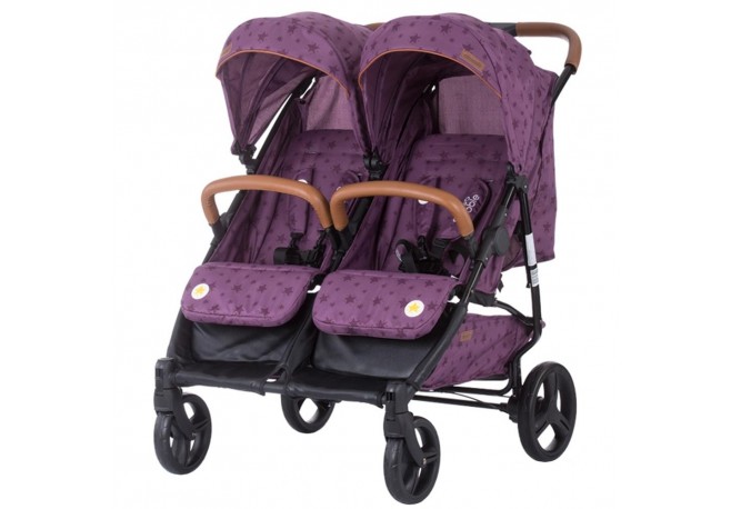 Carucior gemeni Chipolino Passo Doble orchid