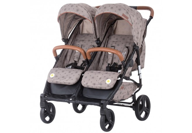 Carucior gemeni Chipolino Passo Doble mocca