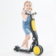 Bicicleta tricicleta si trotineta Chipolino All Ride 4 in 1 yellow
