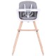 Scaun de masa Chipolino Woody grey