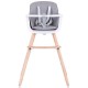 Scaun de masa Chipolino Woody grey