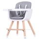 Scaun de masa Chipolino Woody grey