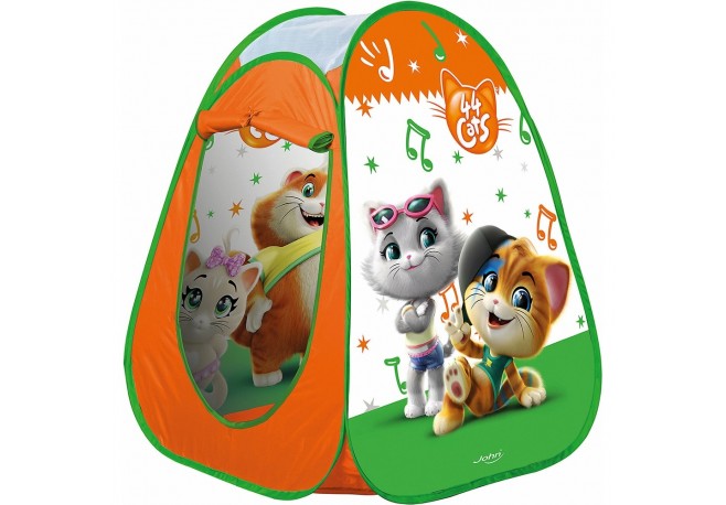 Cort de joaca John 44 Cats 75x75x90 cm