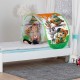 Cort pentru pat copii John 44 Cats cu lampa 220x80 cm