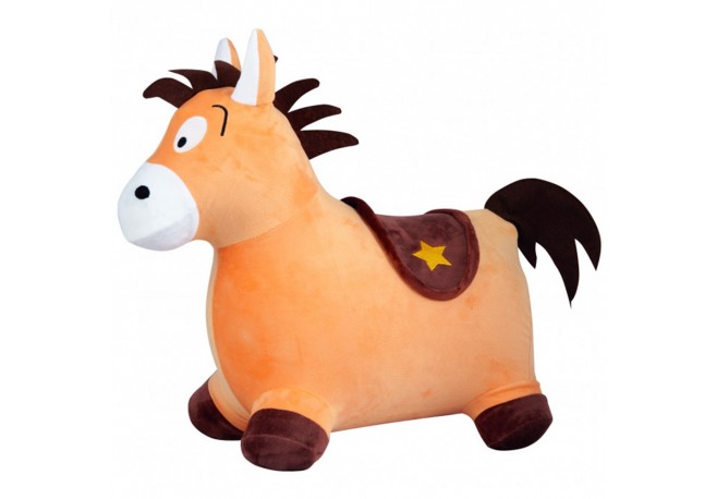 Saritor gonflabil John Pony maro cu husa plusata