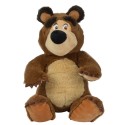 Jucarie de plus Simba Masha and the Bear Bean Bag Bear 20 cm