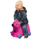 Masinuta de impins tip valiza Big Bobby Trolley pink