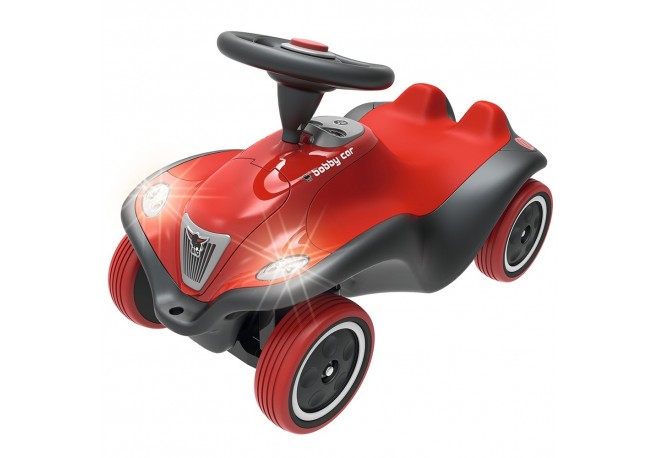 Masinuta de impins Big Bobby Car Next cu sunete si lumini