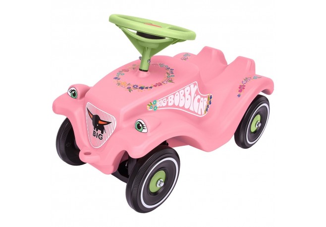 Masinuta de impins Big Bobby Car Classic Flower