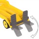 Set Big Camion cu remorca si excavator Power Worker Mini Transporter with Digger